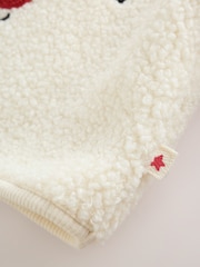 Neutral Reindeer Baby Fleece Top and Leggings Set (0mths-2yrs) - Image 9 of 13