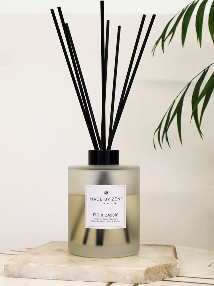Made by Zen White Signature Reed Diffuser - Fig & Cassis - Image 1 of 4
