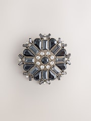 Black Sparkle Brooch - Image 1 of 3