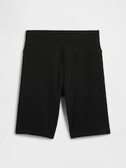 Gap Black Ribbed Bike Shorts (4-13yrs) - Image 1 of 2