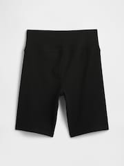 Gap Black Ribbed Bike Shorts (4-13yrs) - Image 2 of 2