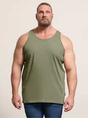 BadRhino Big & Tall Green Falcon Singlet Vests 3 Pack - Image 2 of 9