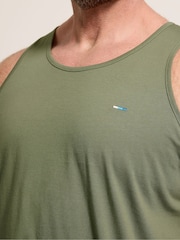 BadRhino Big & Tall Green Falcon Singlet Vests 3 Pack - Image 5 of 9