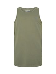 BadRhino Big & Tall Green Falcon Singlet Vests 3 Pack - Image 7 of 9