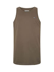 BadRhino Big & Tall Green Falcon Singlet Vests 3 Pack - Image 9 of 9