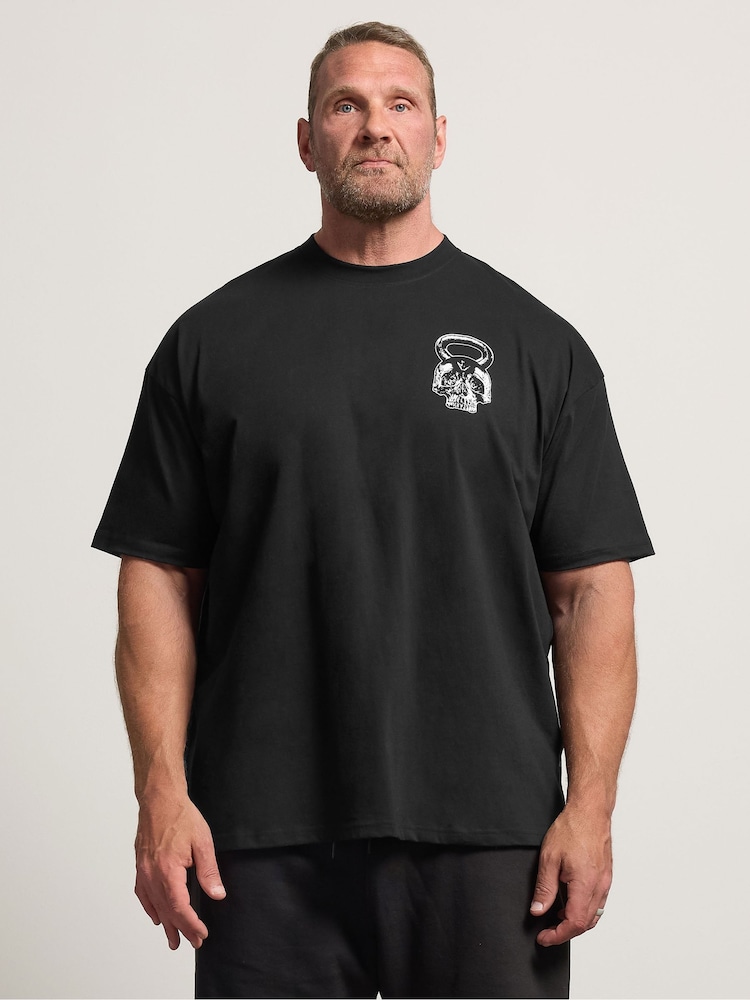 BadRhino Big & Tall IronRhino Skull T-Shirt - Bild 1 von 7