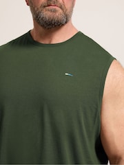 BadRhino Big & Tall Black Long Muscle Vests 5 Pack - Image 4 of 6