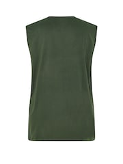 BadRhino Big & Tall Black Long Muscle Vests 5 Pack - Image 6 of 6