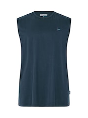 BadRhino Big & Tall Dark Green Long Muscle Vest - Image 9 of 10
