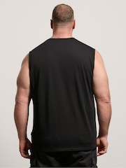 BadRhino Big & Tall Black Iron Maiden Muscle Vest - Image 3 of 6