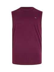 BadRhino Big & Tall Red Muscle Vests 5 Pack - Image 3 of 6