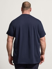 BadRhino Big & Tall Blue Long England T-Shirt - Image 2 of 6