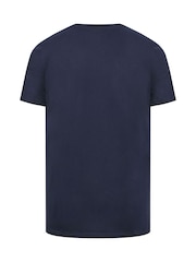 BadRhino Big & Tall Blue Long England T-Shirt - Image 6 of 6