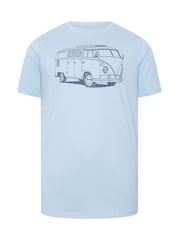 BadRhino Big & Tall Blue Campervan T-Shirt - Image 5 of 6