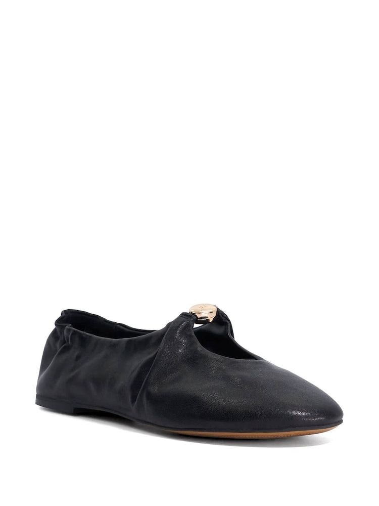 Dune London Black Havella Ballet Pumps - Image 2 of 5