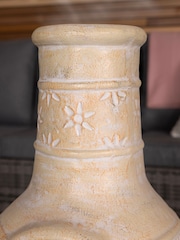 Snug Natural Valencia Clay Garden Chiminea - Image 2 of 6