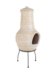Snug Natural Valencia Clay Garden Chiminea - Image 5 of 6