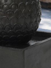 Charles Bentley Grey Arno Sphere Garden Water Feature - Image 3 of 6