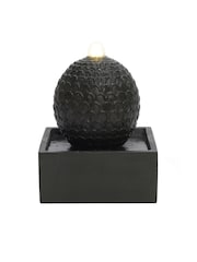 Charles Bentley Grey Arno Sphere Garden Water Feature - Image 4 of 6