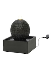 Charles Bentley Grey Arno Sphere Garden Water Feature - Image 5 of 6