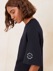 Friends Like These Navy Blue Studio Soft Scuba Short Sleeve T-Shirt - Image 3 of 6
