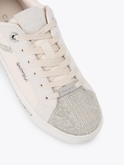 Carvela Off White Daze Jewel Trainers - Image 5 of 5