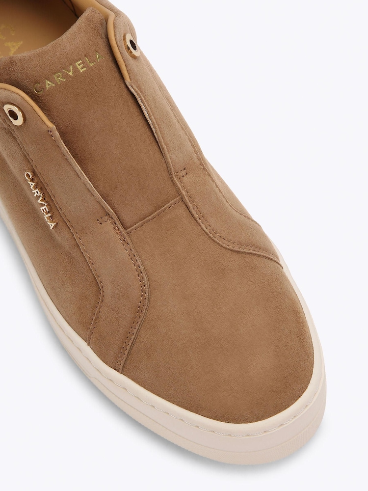 Carvela Natural Connected Laceless Trainers - Image 4 of 4 Carvela Natural Connected Laceless Trainers - Image 4 of 4