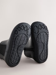 Black Barefoot Leather Chelsea Boots - Image 5 of 5