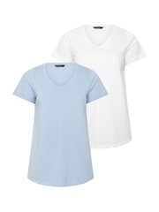 Evans Blue Jersey T-Shirts 2 Pack - Image 6 of 8