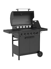 Ottimo Black 6 Burner Gas BBQ - Image 4 of 6