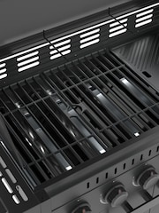 Ottimo Black 6 Burner Gas BBQ - Image 5 of 6