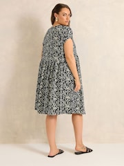 Jersey Crepe Short Dress - Imagen 3 de 5