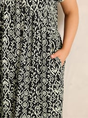 Jersey Crepe Short Dress - Imagen 4 de 5