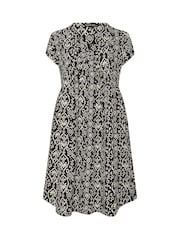 Jersey Crepe Short Dress - Imagen 5 de 5