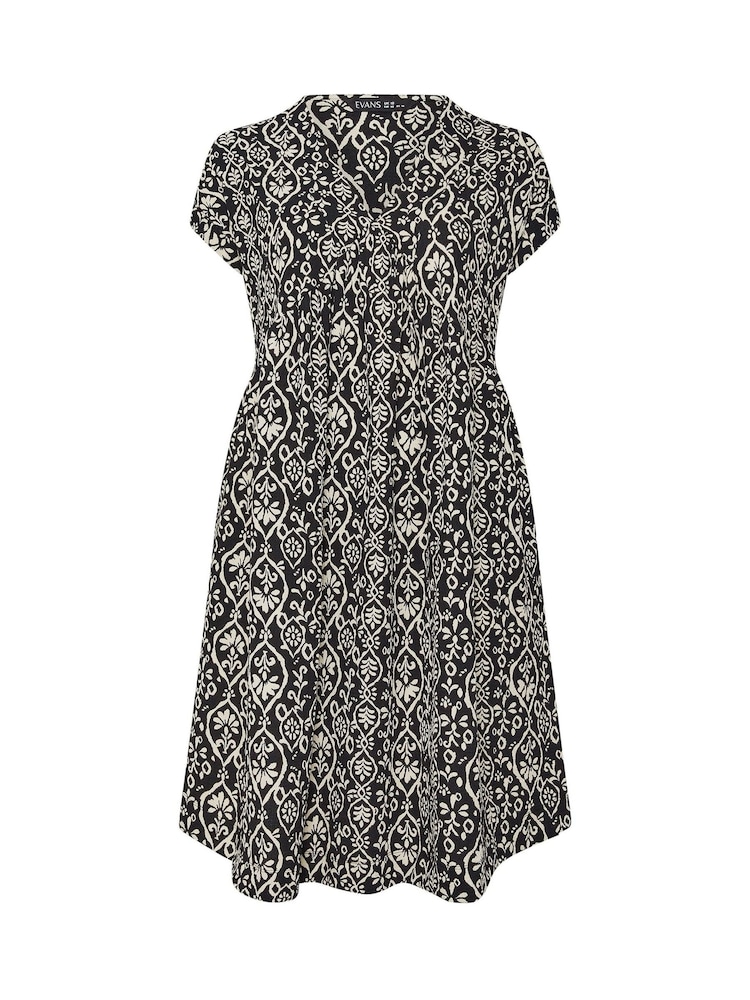 Jersey Crepe Short Dress - Imagen 5 de 5