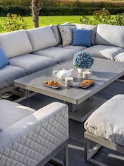 Hartman Moon Grey Maya Rectangular Corner Garden Lounge Set - Image 3 of 5