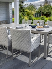 Hartman Moon Grey Maya 8 Seat Rectangular Garden Dining Set - Image 5 of 6