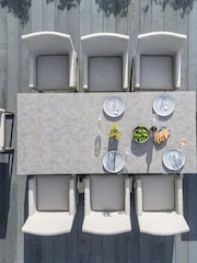 Hartman Moon Grey Maya 8 Seat Rectangular Garden Dining Set - Image 6 of 6