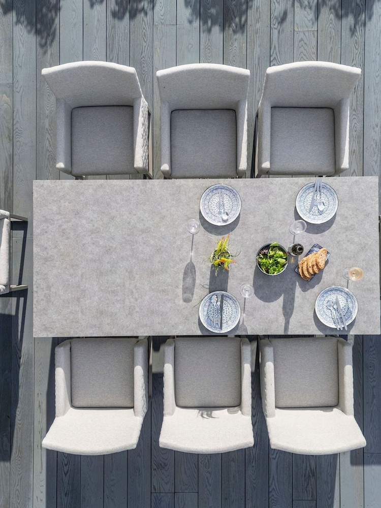 Hartman Moon Grey Maya 8 Seat Rectangular Garden Dining Set - Image 6 of 6