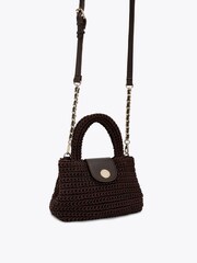 Carvela Dark Brown Cheska Top Handle Bag - Image 2 of 4