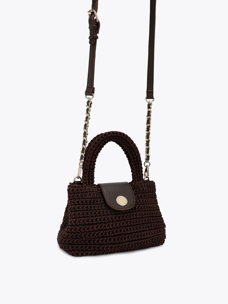 Carvela Dark Brown Cheska Top Handle Bag - Image 2 of 4 Carvela Dark Brown Cheska Top Handle Bag - Image 2 of 4