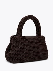 Carvela Dark Brown Cheska Top Handle Bag - Image 3 of 4
