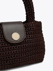 Carvela Dark Brown Cheska Top Handle Bag - Image 5 of 5