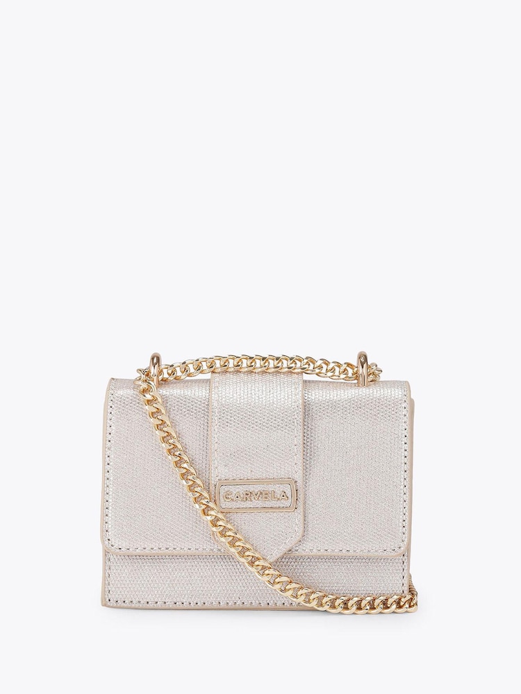 Carvela Cream Jessica Micro Bag - Image 1 of 5 Carvela Cream Jessica Micro Bag - Image 1 of 5