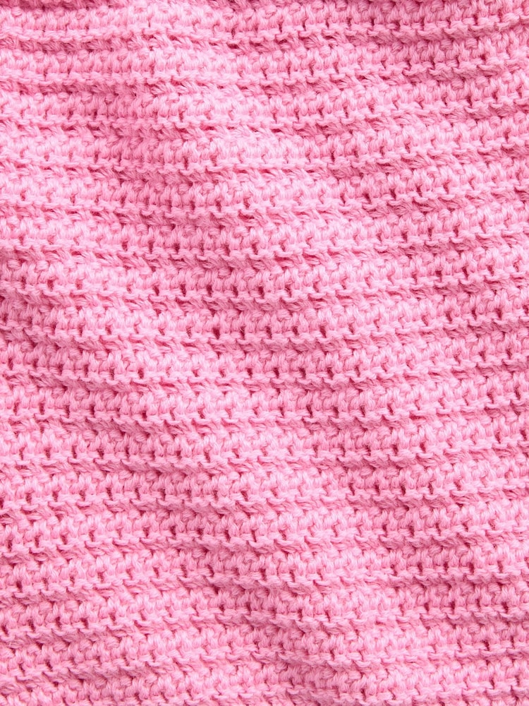 Gap Pink Crochet Pull On Shorts (6mths-5yrs) - Image 4 of 4