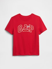 Gap Red Graphic Short Sleeve T-Shirt (0mths-5yrs) - Image 1 of 3
