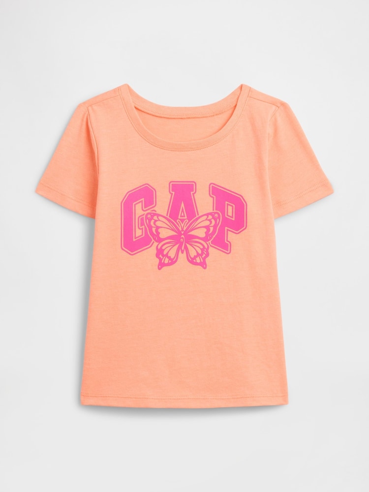 Gap Orange Logo T-Shirt (6mths-5yrs) - Image 1 of 3