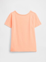 Gap Orange Logo T-Shirt (6mths-5yrs) - Image 2 of 3