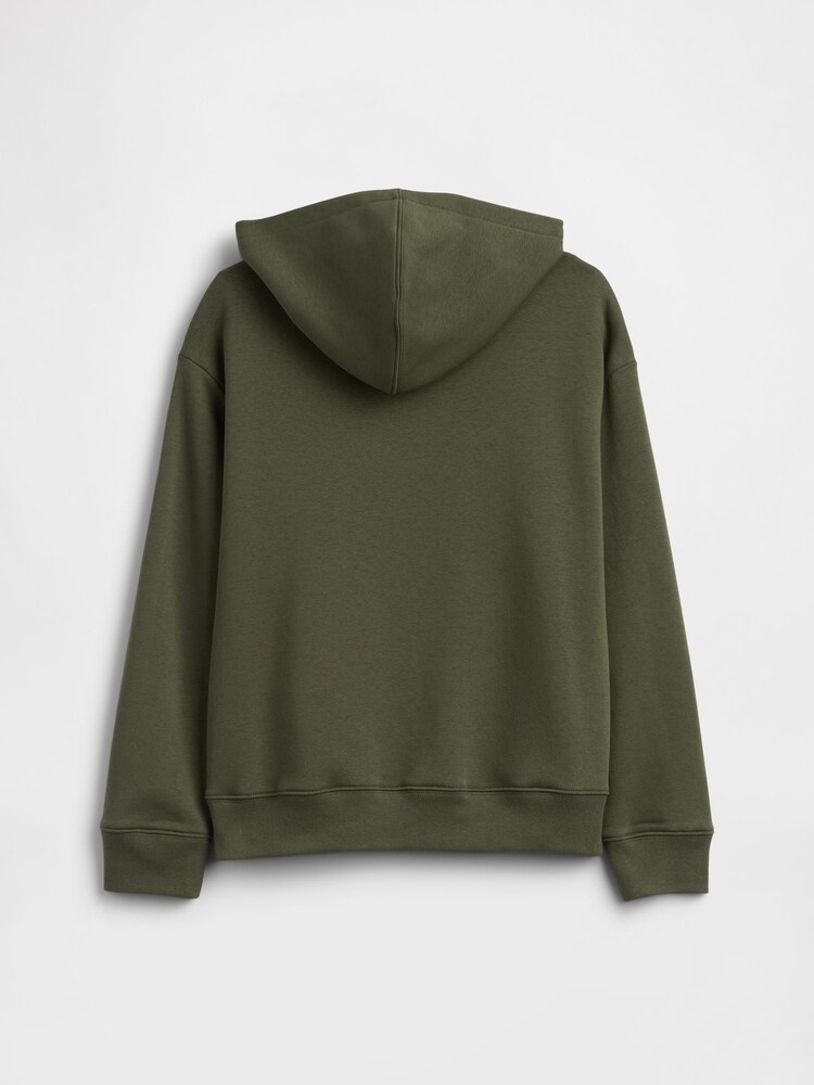 Gap Green Relaxed Logo Hoodie (4-13yrs) (4-13yrs) - Image 2 of 3
