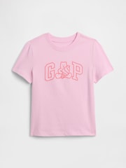 Gap Pink Graphic Short Sleeve T-Shirt (0mths-5yrs) - Image 1 of 3